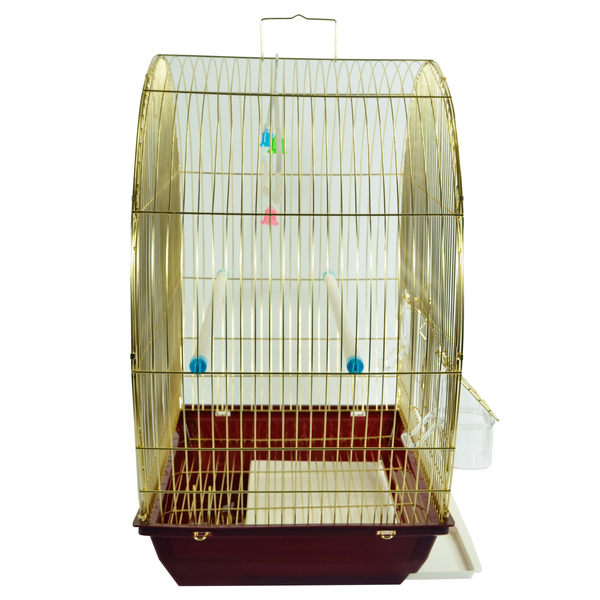 Klatka dla ptak&oacute;w Sunny Pets mosiądz 37x28x47.5 cm A3127GL