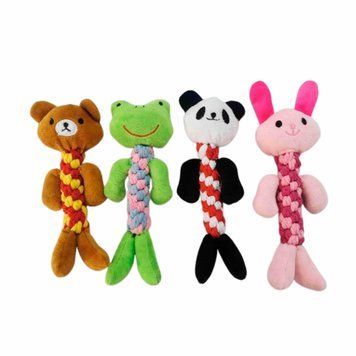Іграшка ТМ Sunny Pets для собак м'яка щасливі твіст-звірятка 22х8 см SPD-0273 фото