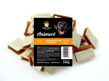 Ласощі ТМ Animor&eacute; для тварин курячі сендвіч снеки 500 г SPPT0158 фото