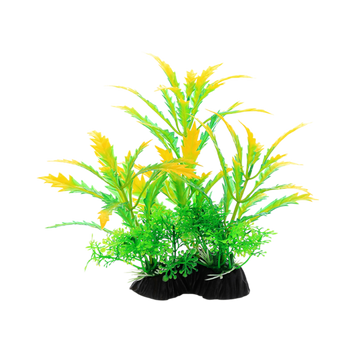 Рослина TM Sunny Pets штучна акваріумна жовто-зелена 14см Art.- 008945 фото