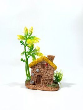 SUNNY PETS Декор штучний акваріумний жовто-зелений 6.2*4*10.5см Art.- 001861 фото